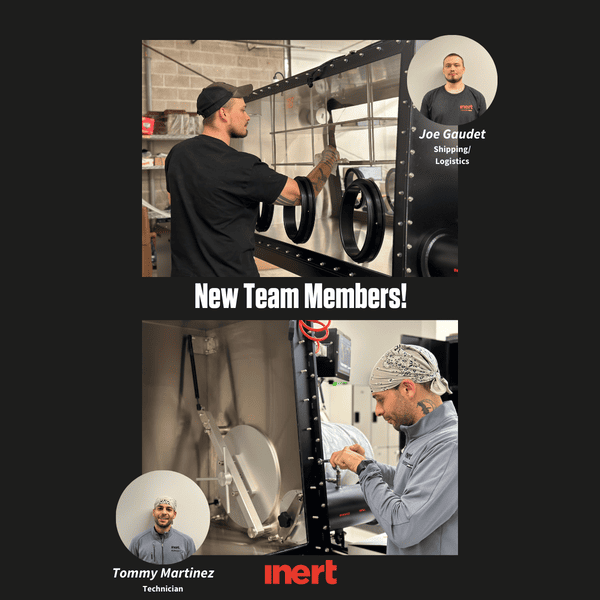 Team Updates at Inert Corporation