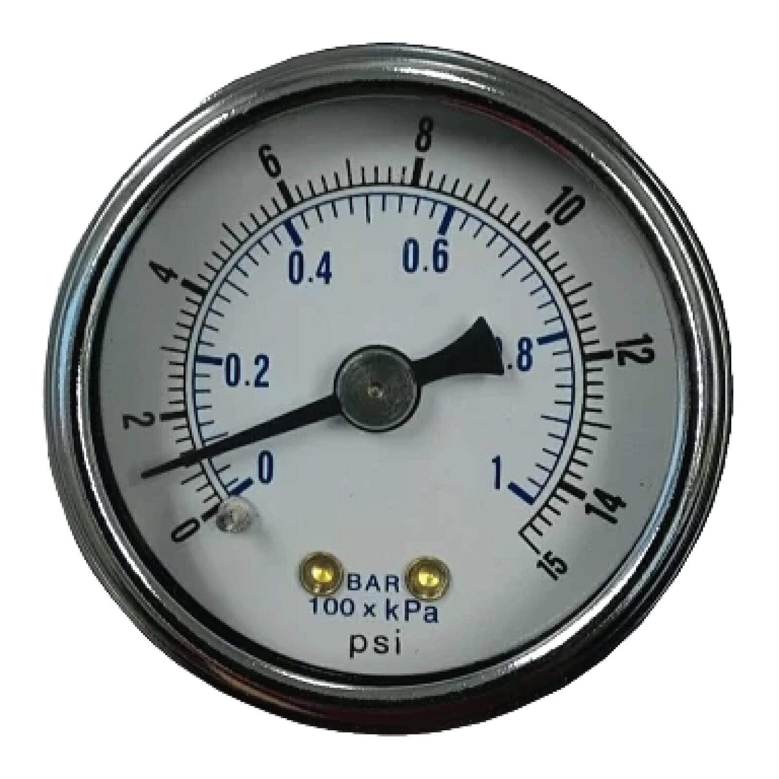 15 psi Max Gauge